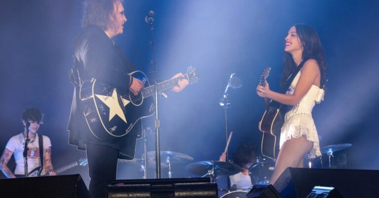 Olivia Rodrigo Unveils 'Live at Glastonbury' Album with Robert Smith Covers
