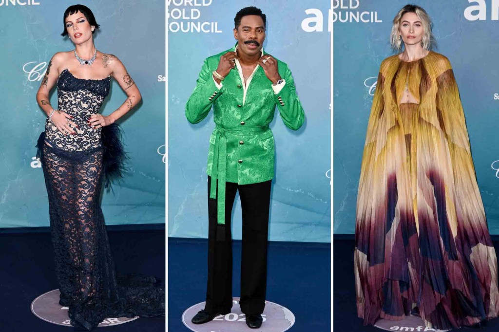 Top Celebrity Looks from the 2025 amfAR Gala Venice Red Carpet