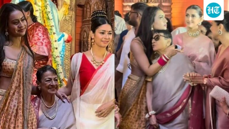 Nysa Devgan Warmly Embraces Nani Tanuja: Fans Adore the Sweet Moment