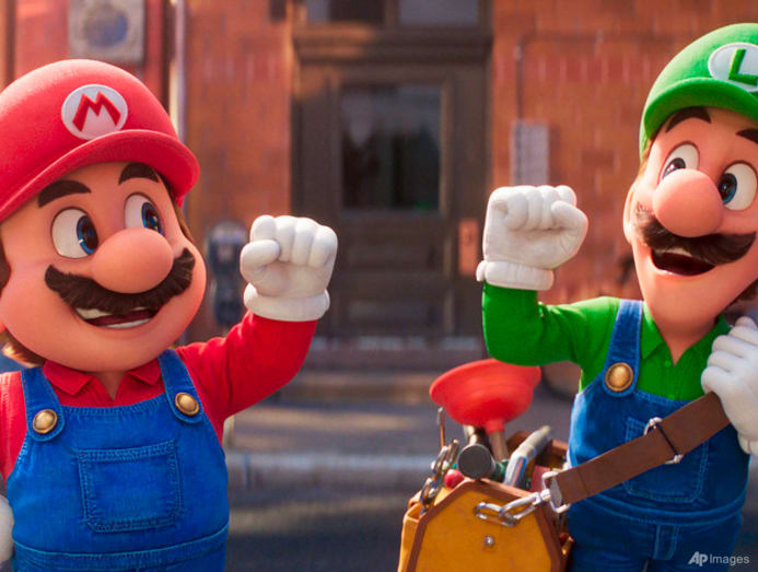 The Super Mario Bros. Movie featuring Mario