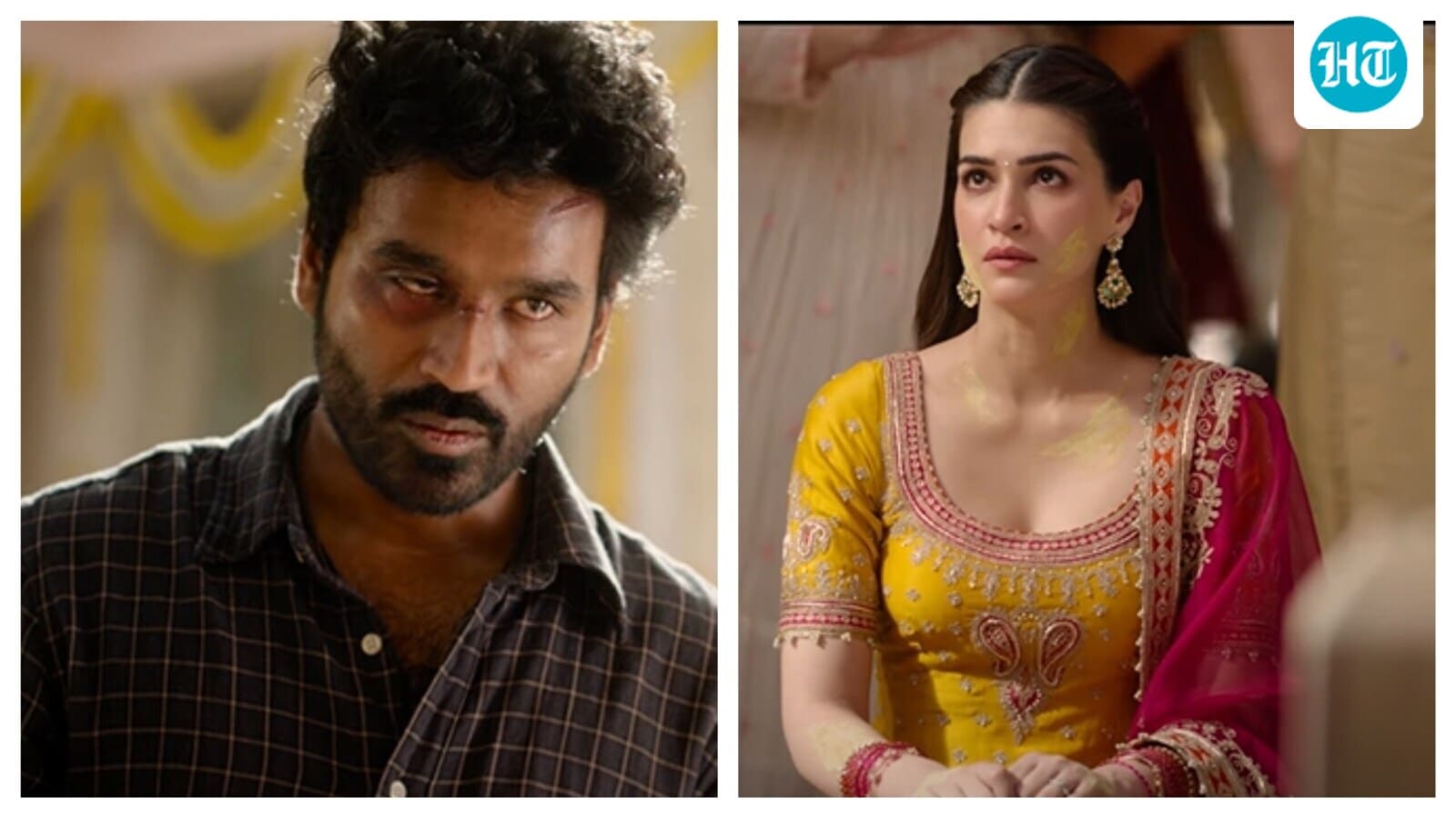 Unveiling the Teaser: Dhanush and Kriti Sanon's Heartfelt Love Story