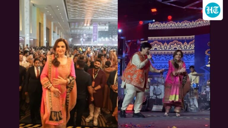 Nita Ambani Shines at Mumbai's Falguni Pathak Dandiya Night Celebration