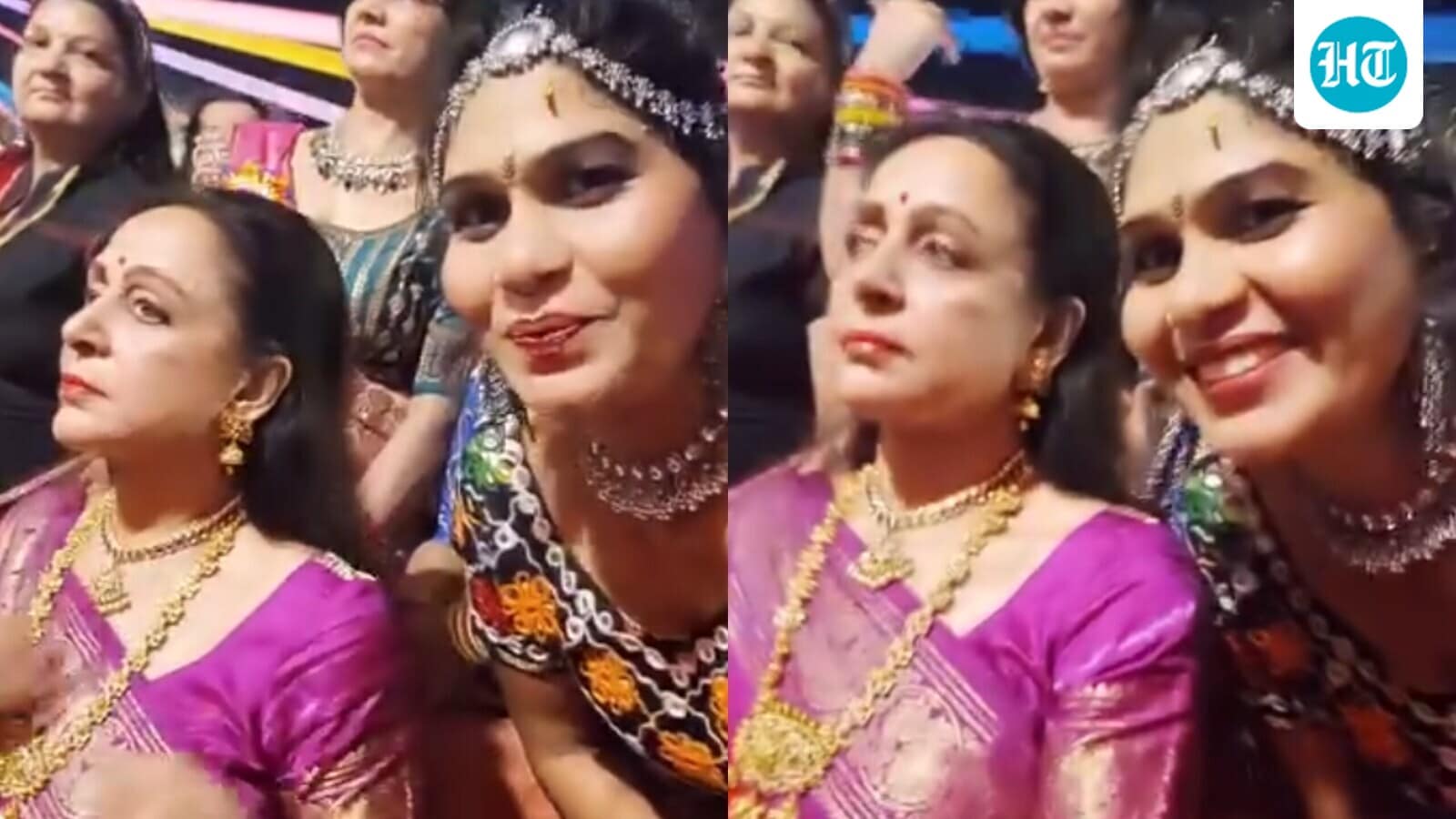 Hema Malini Faces Backlash for Snubbing Fan at Navratri Event