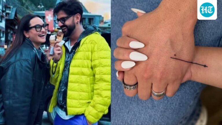 Sonakshi Sinha and Zaheer Iqbal's Couple Tattoo: Meaning Revealed