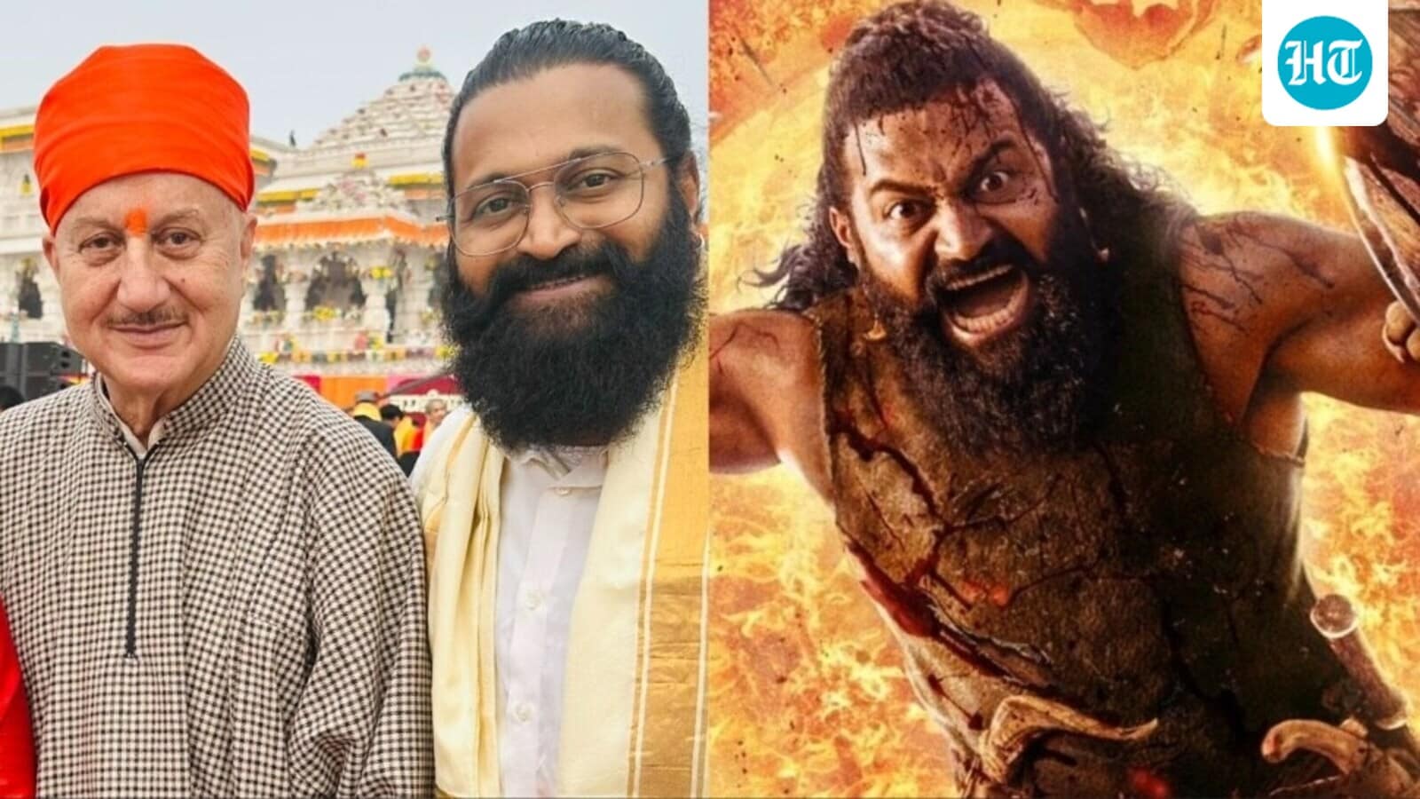 Rishab Shetty’s Heartfelt Response as Anupam Kher Calls ‘Kantara Chapter 1’ Magical