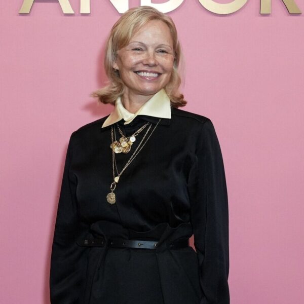 Pamela Anderson and Colman Domingo Attend Valentino Fashion Show in Paris