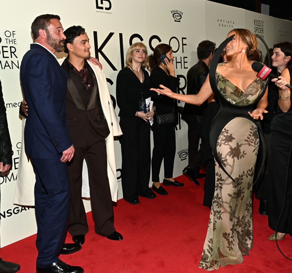 Ben Affleck and Jennifer Lopez at the "Kiss of the Spider Woman" Special Screening.