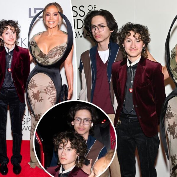 Emme and Max: J.Lo's Twins Shine on Red Carpet at 'Kiss of the Spider Woman'