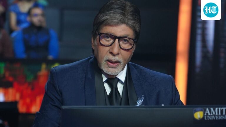 Amitabh Bachchan Gets Emotional During KBC 17 Birthday Tribute