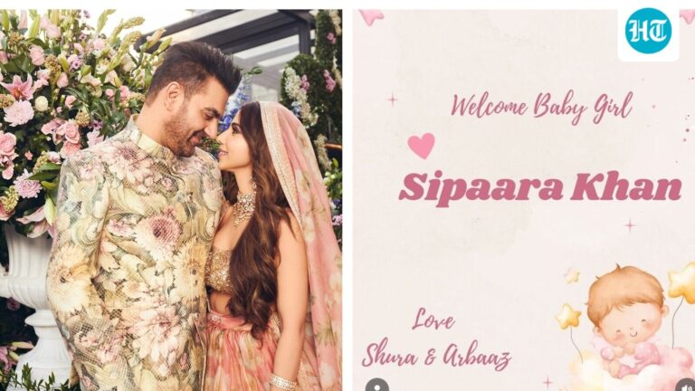 Arbaaz and Sshura Khan Introduce Their Daughter, Sipaara Khan