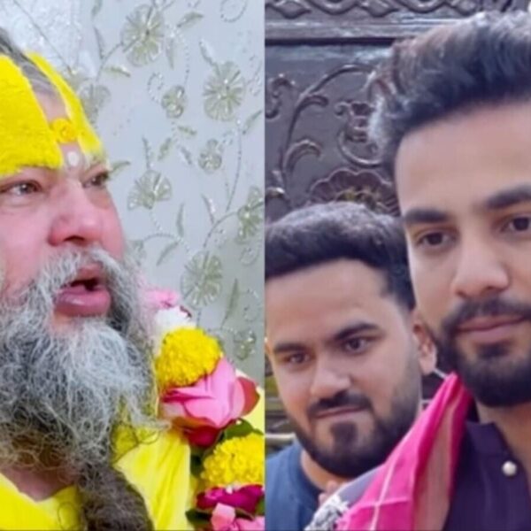 Elvish Yadav Celebrates Bigg Boss OTT 2 Win with Premanand Ji Maharaj Visit