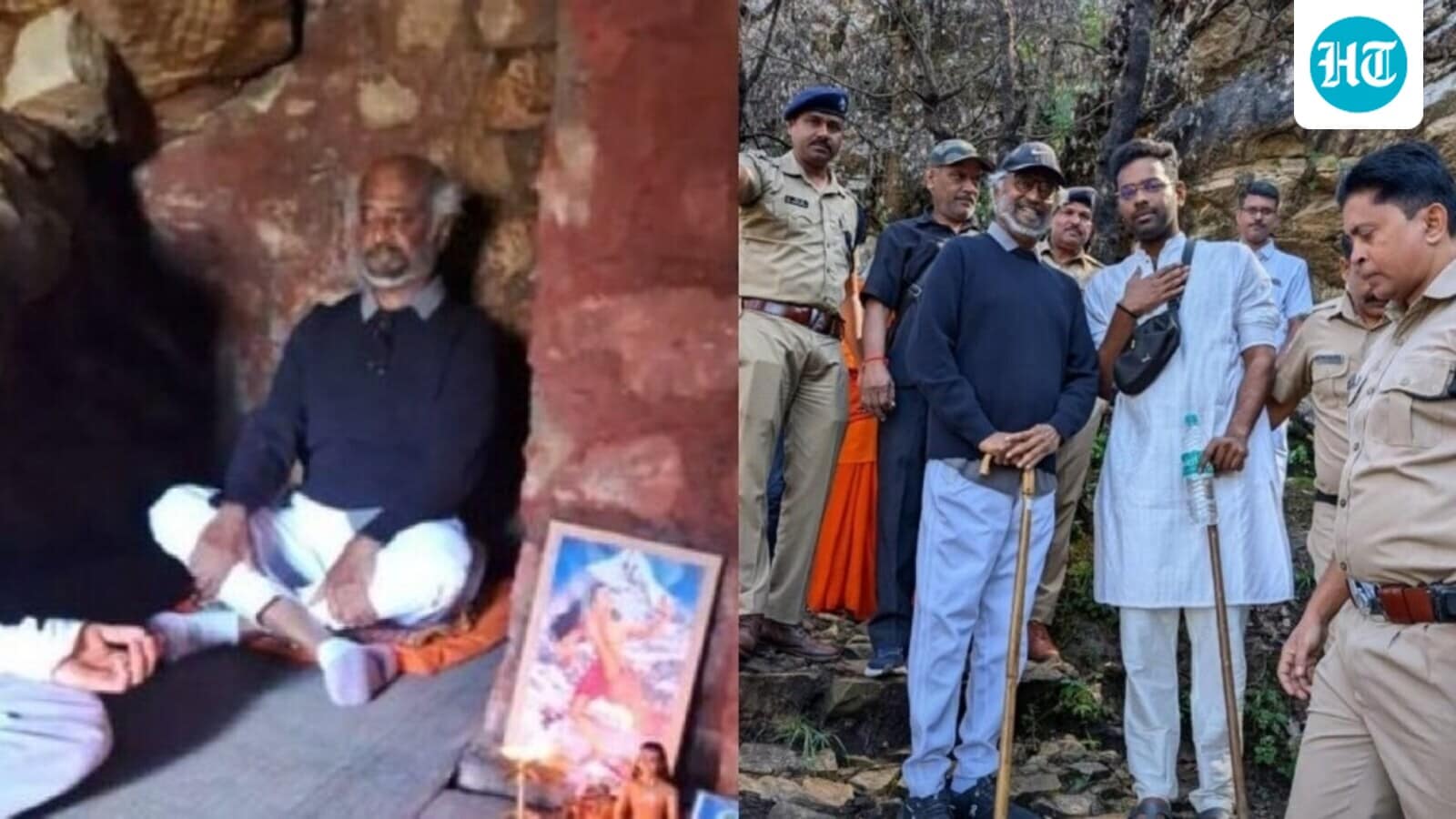 Rajinikanth Enjoys Selfies with Fans and Meditates in Himalayan Cave