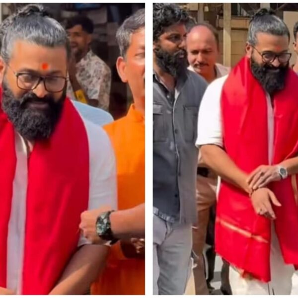 Rishab Shetty Seeks Blessings at Siddhivinayak Temple as Kantara Surpasses ₹500 Crore