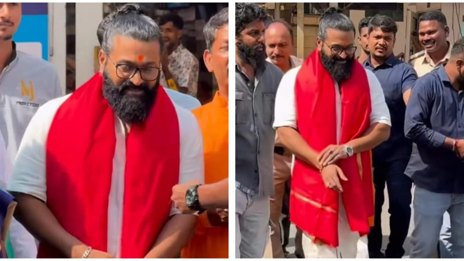 Rishab Shetty Seeks Blessings at Siddhivinayak Temple as Kantara Surpasses ₹500 Crore