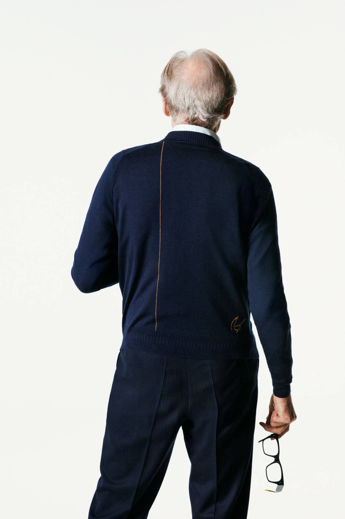 Bill Nighy for John Smedley capsule collection campaign