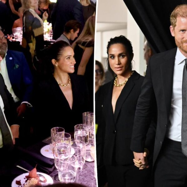 Prince Harry and Meghan Markle Share Playful Red Carpet Moment