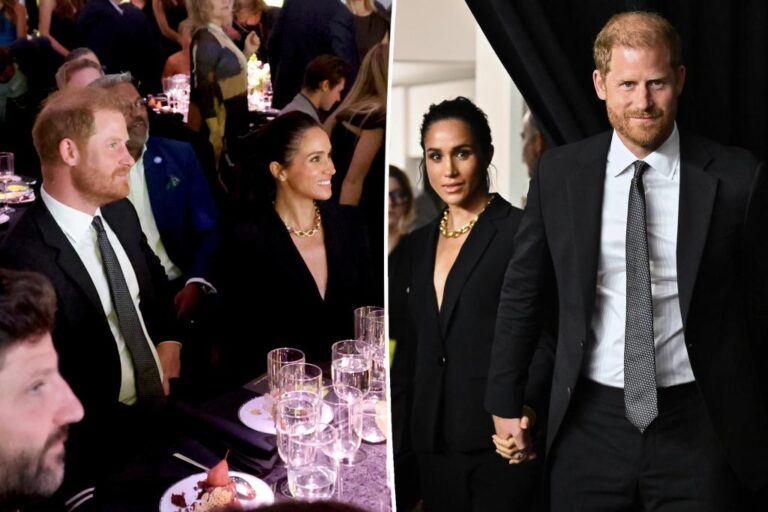 Prince Harry and Meghan Markle Share Playful Red Carpet Moment