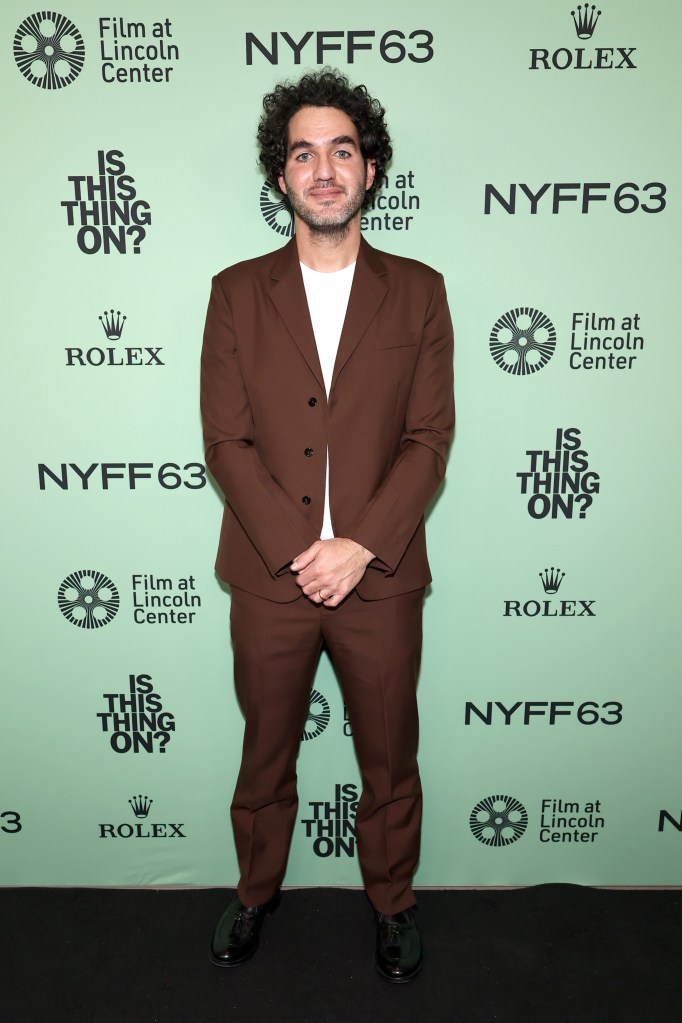 Benny Safdie attends the premiere of "Is This Thing On?" during the New York Film Festival