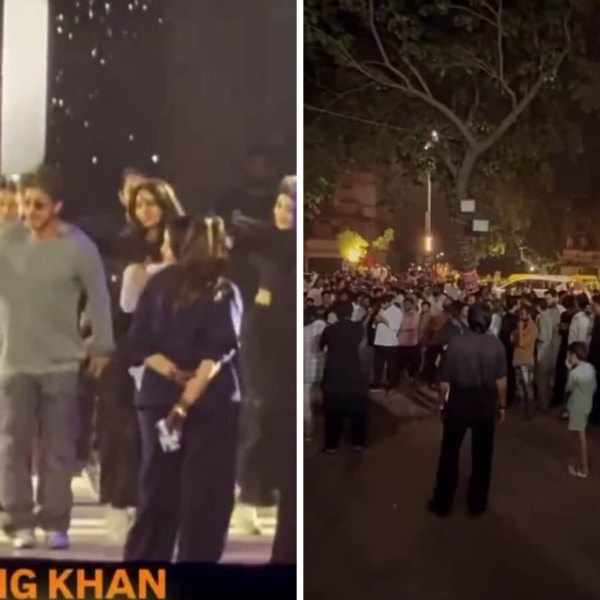 Shah Rukh Khan Dazzles Fans with 90s Dance at Late Night Filmfare Rehearsal