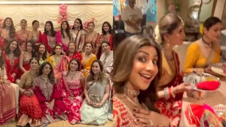 Bollywood Stars Shine at Sunita Kapoor's Karwa Chauth Celebration