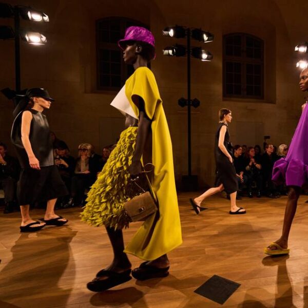 Discovering Balenciaga's Original Silhouettes at PFW SS26