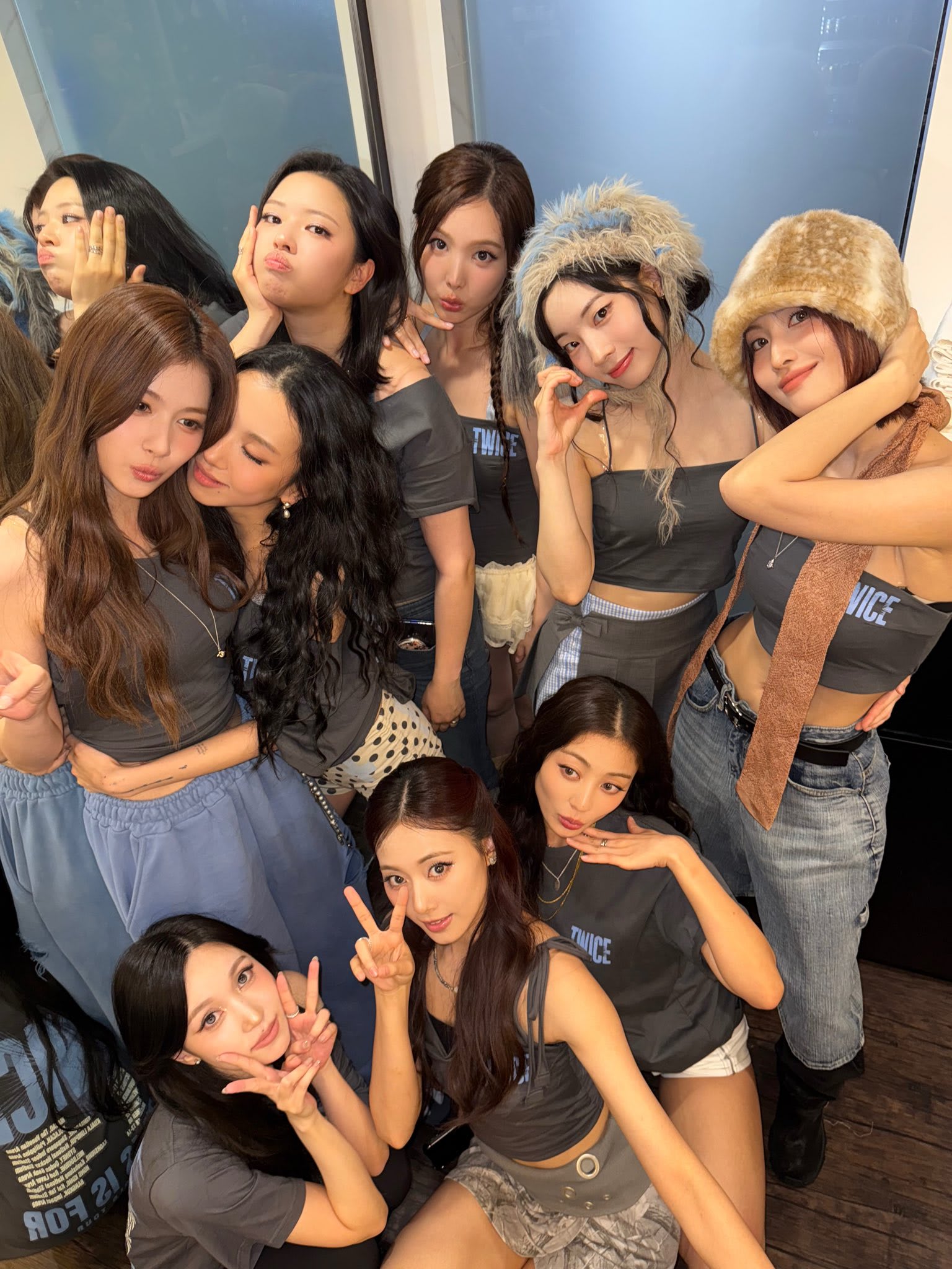 Twice celebrating their 10th anniversary
