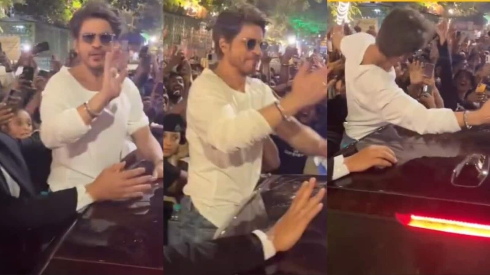 Shah Rukh Khan's Heartfelt Fan Greeting in Ahmedabad at 3 AM