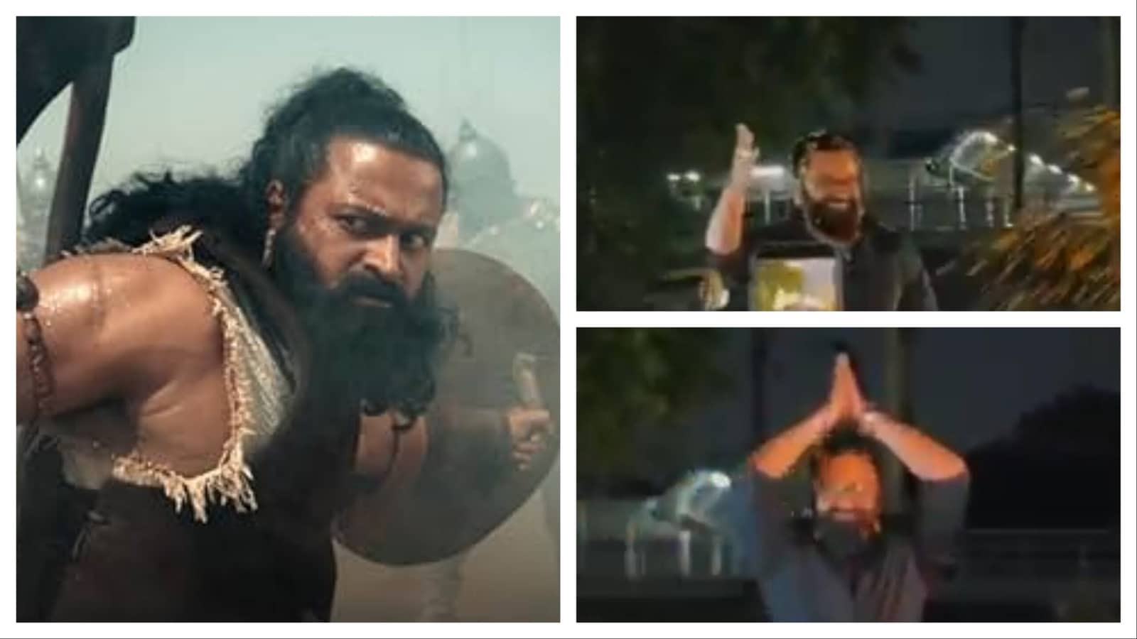 Rishab Shetty Delights Fans with Surprise at Kantara Chapter 1 Screening