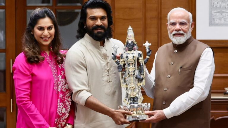 Ram Charan Expresses Gratitude to PM Modi for Inspiring Vision
