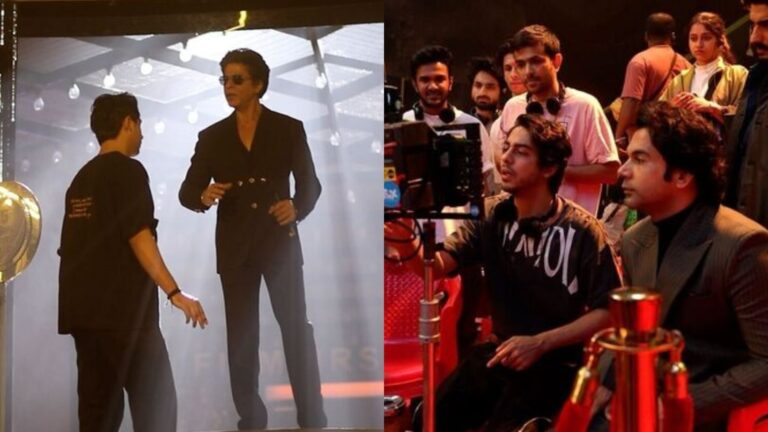 Behind the Scenes: Aryan Khan Directs Shah Rukh Khan in Action!
