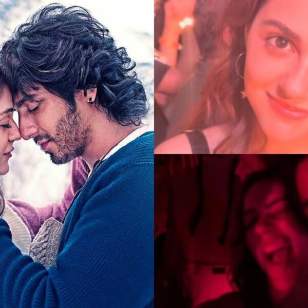 Ahaan Panday Shares Exclusive Photos with Aneet Padda at Coldplay Concert
