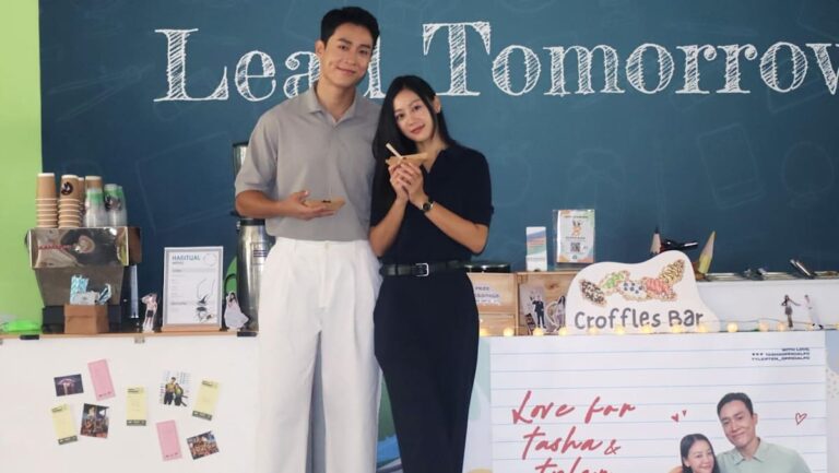 Tyler Ten and Tasha Low Spoiled with $1,000 Snack Bar by Fans on Set