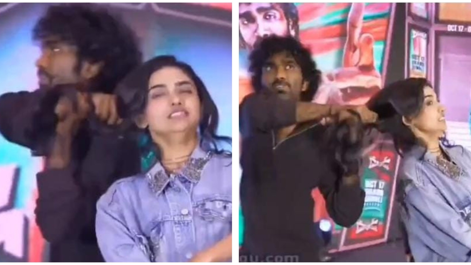 Pradeep Ranganathan's Controversial Hair Pulling Scene with Mamitha Baiju