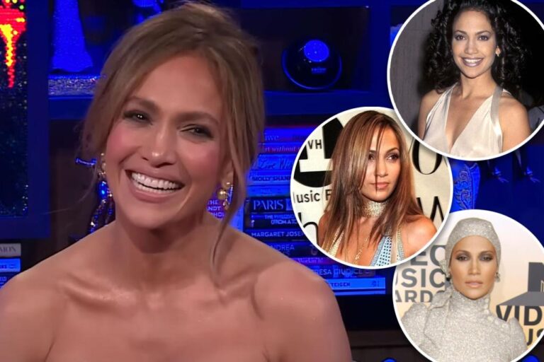 Jennifer Lopez Calls Out Her 'Messy' Red Carpet Looks on ‘WWHL’