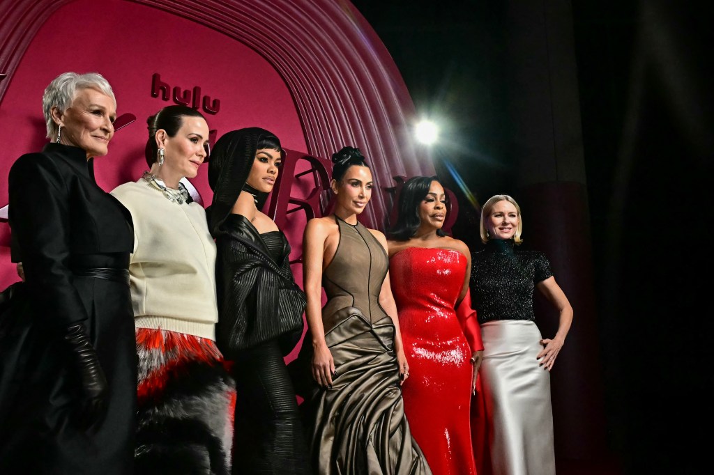 Glenn Close, Sarah Paulson, Teyana Taylor, Kim Kardashian, Niecy Nash, and Naomi Watts attend the premiere.