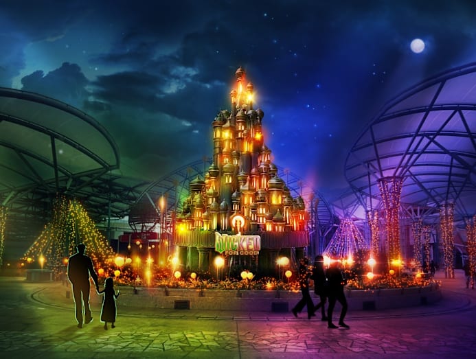 Emerald City at Lake of Dreams