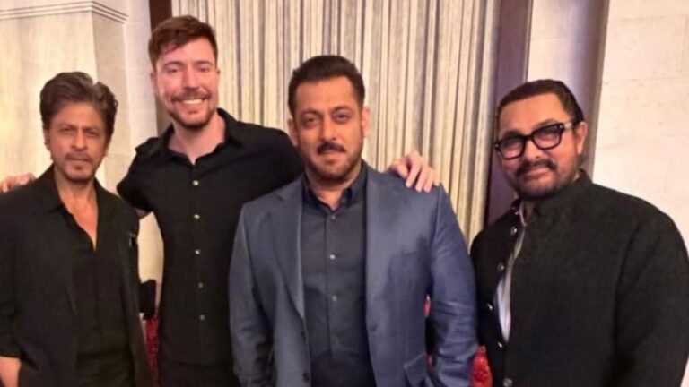 MrBeast Shakes Up the Internet with Bollywood Icons Shah Rukh, Salman, and Aamir
