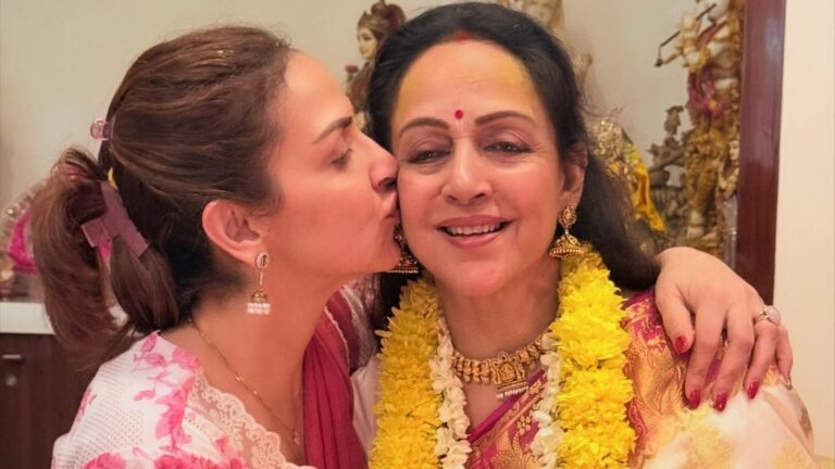 Esha Deol Celebrates Hema Malini's 77th Birthday with Heartfelt Tribute