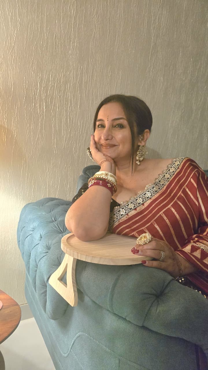 Divya Dutta celebrating Diwali