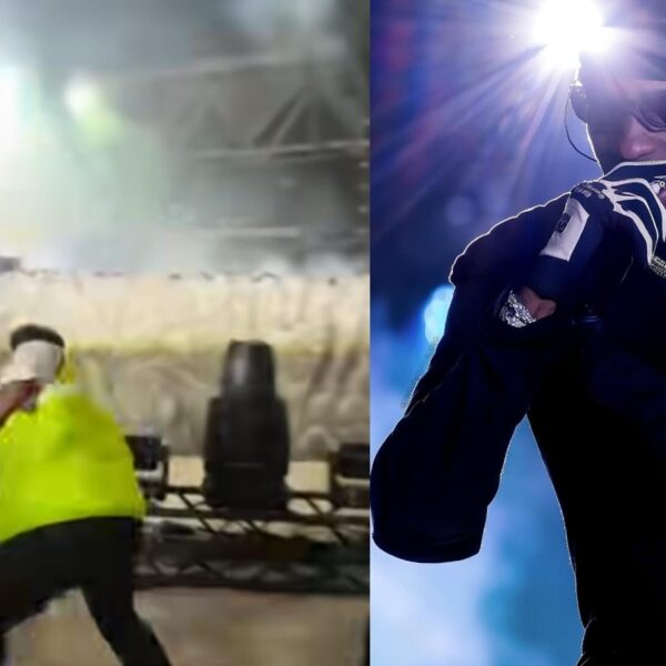 Chaos Erupts at Travis Scott's First Concert in India: Fan Storms Stage