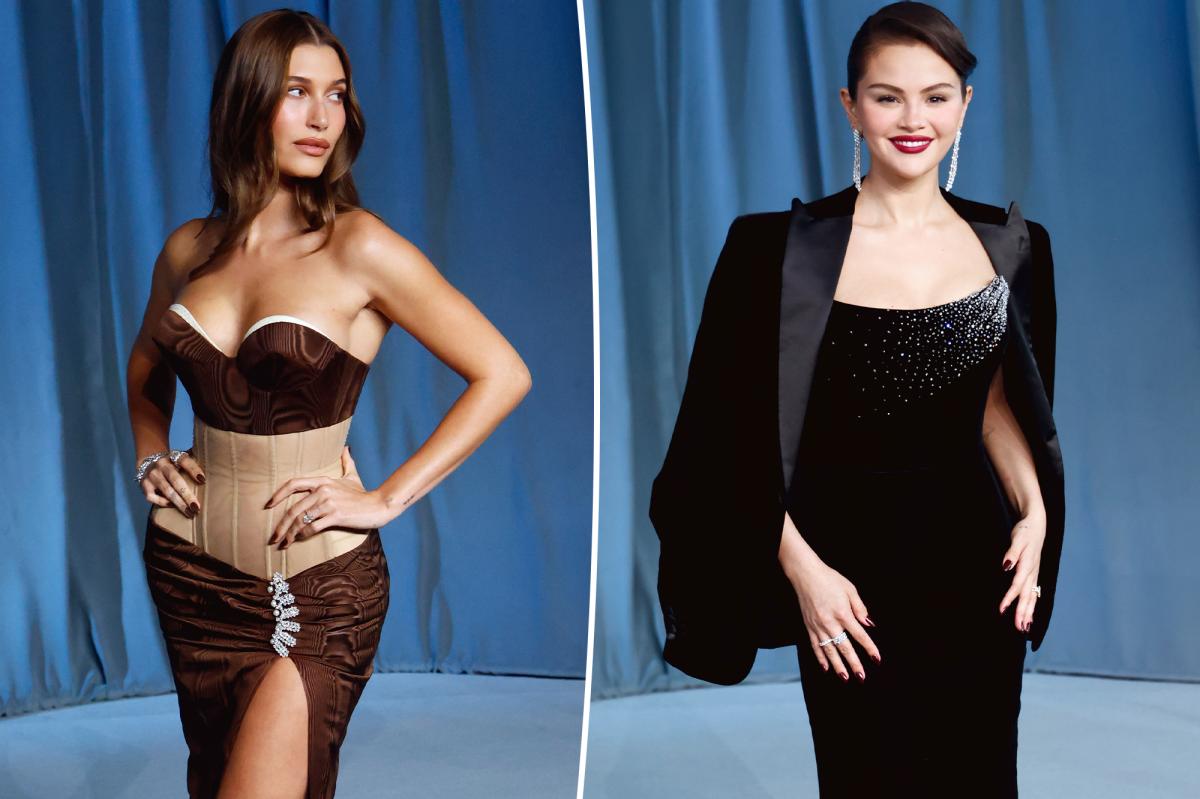 Hailey Bieber Sidesteps Selena Gomez at 2025 Academy Museum Gala Amid Feud