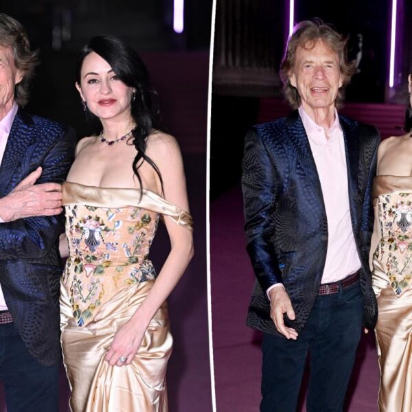 Mick Jagger, 82, and Fiancée Melanie Hamrick, 38, Dazzle at Museum Ball