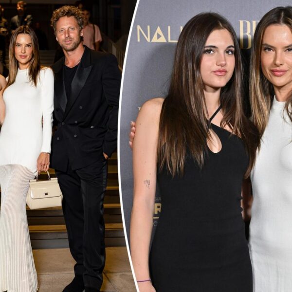 Alessandra Ambrosio and Daughter Anja's Rare Red Carpet Appearance