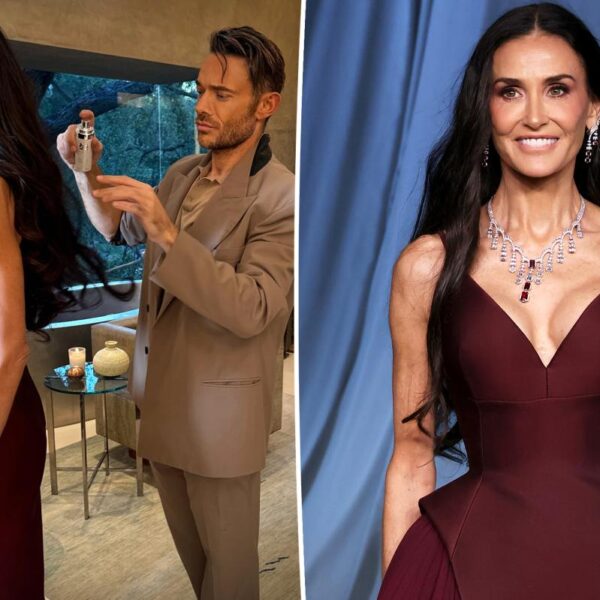 Demi Moore's 'Perfect' Hair Perfume Shines at the Academy Museum Gala