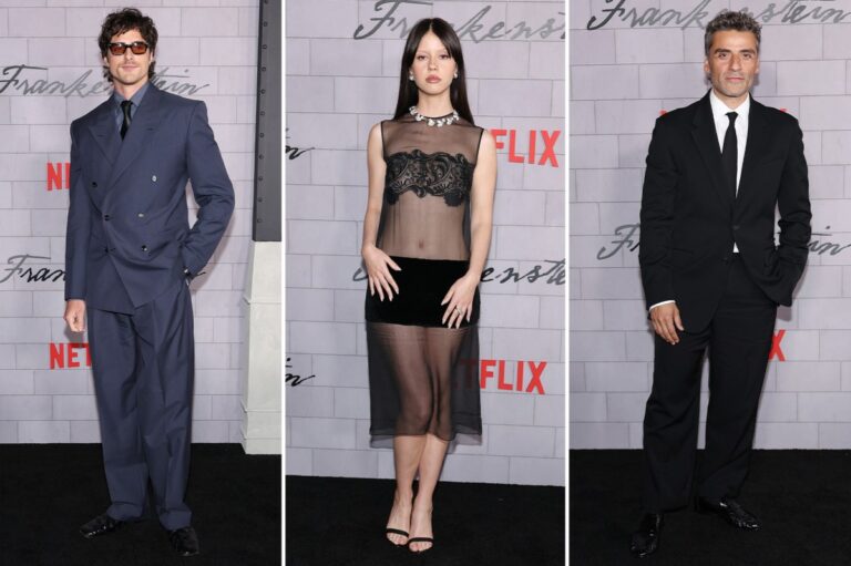 Star-Studded Red Carpet at 'Frankenstein' NY Premiere Highlights Celebrities