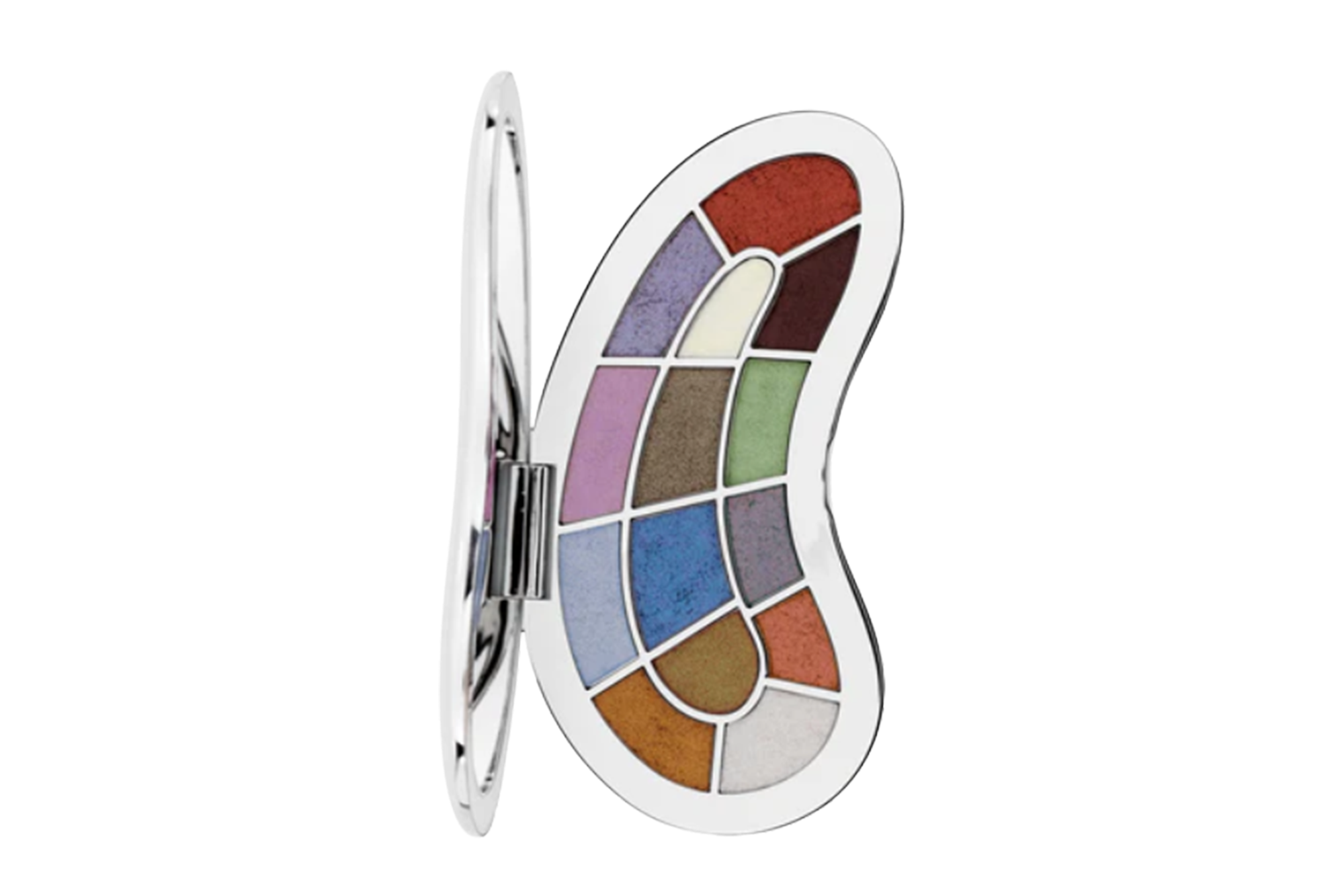 Isamaya eyeshadow palette with multiple colors.