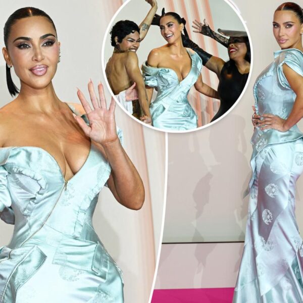 Kim Kardashian Shines in Vintage Dior at 'All’s Fair' Paris Premiere