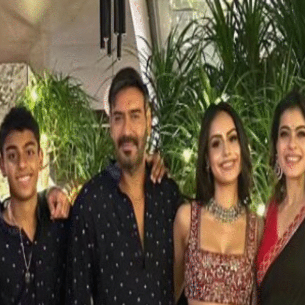 Ajay Devgn Celebrates Diwali with Family, Showcasing Tradition and Togetherness