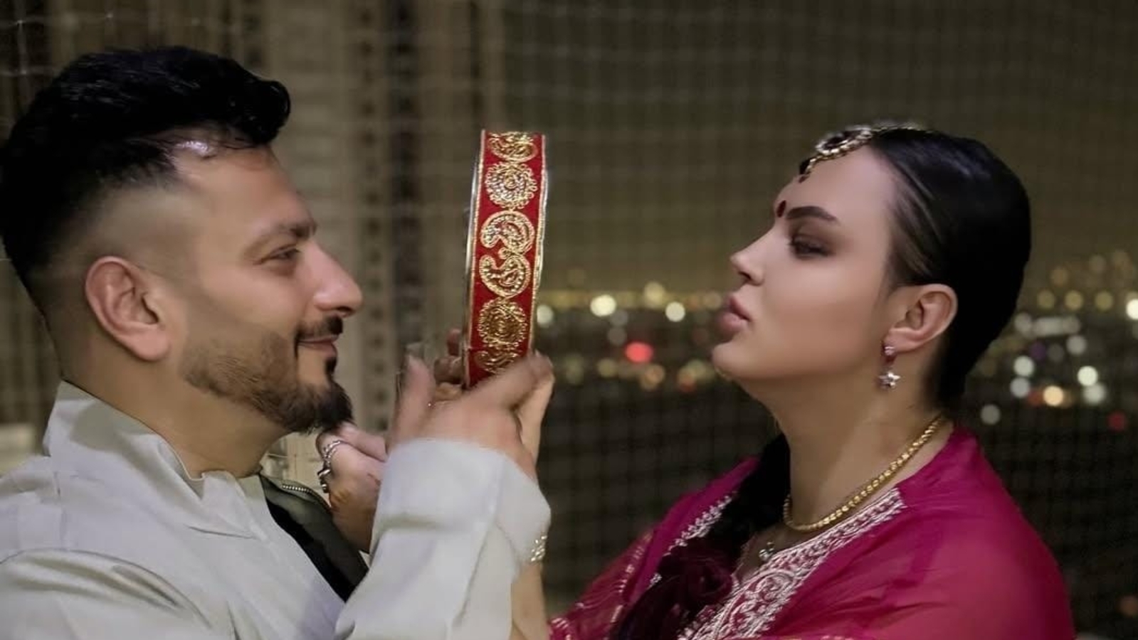 Remembering Rishabh Tandon: Celebrating Karwa Chauth with Olesya Before His Passing