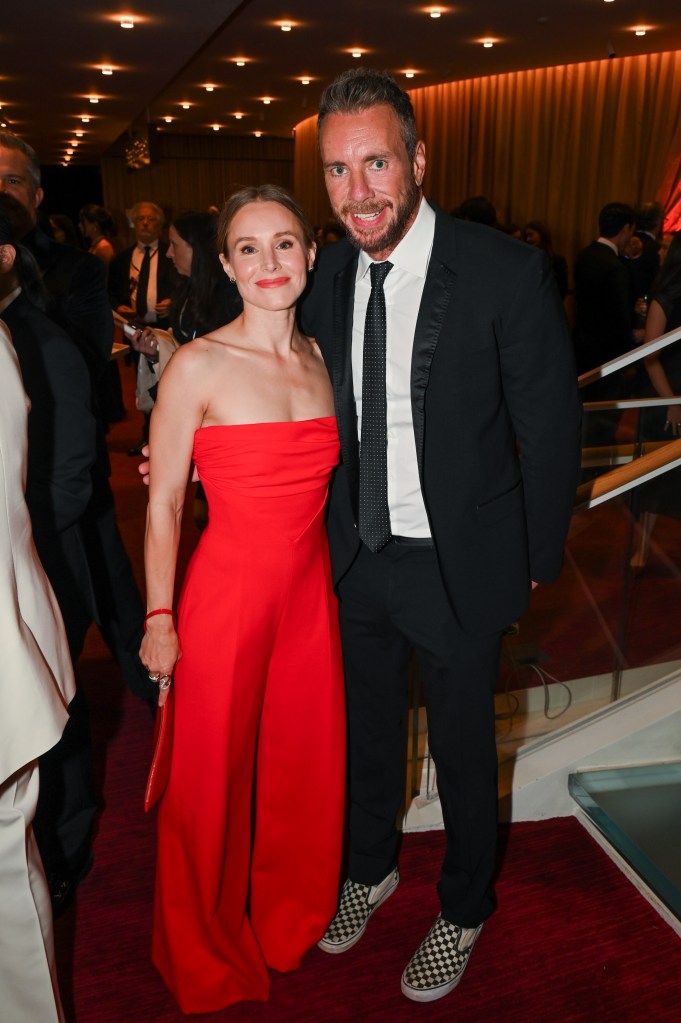 Kristen Bell, Dax Shepard at the TIME100 Gala in April 2025